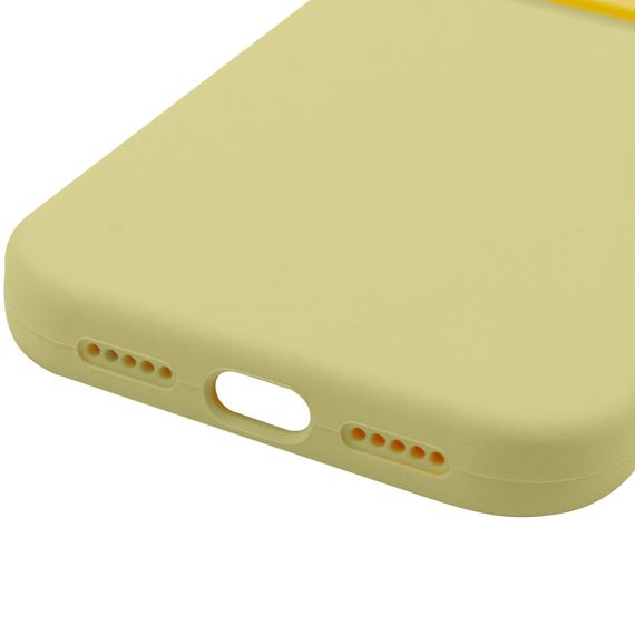 Чохол Silk Full Camera Protective (AA) NO LOGO для Apple iPhone 17 Pro / 18 Pro (6.3") Жовтий / Mellow Yellow | Зображення 4