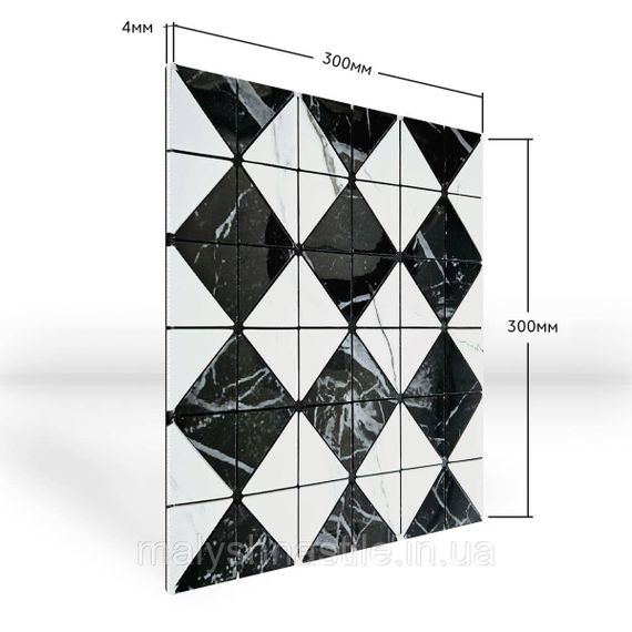 Самоклеящаяся PET мозаика 30*30CM*4MM (D) SW-00002450 | Зображення 2