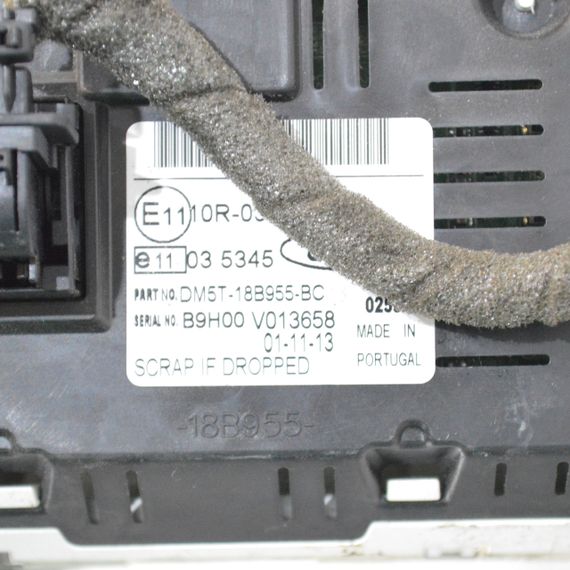 Автомагнітола дисплей Ford Transit Focus III 2010-2018 Монітор екран навігації Форд Транзит Фокус 3 DM5T18B955BC | Зображення 2