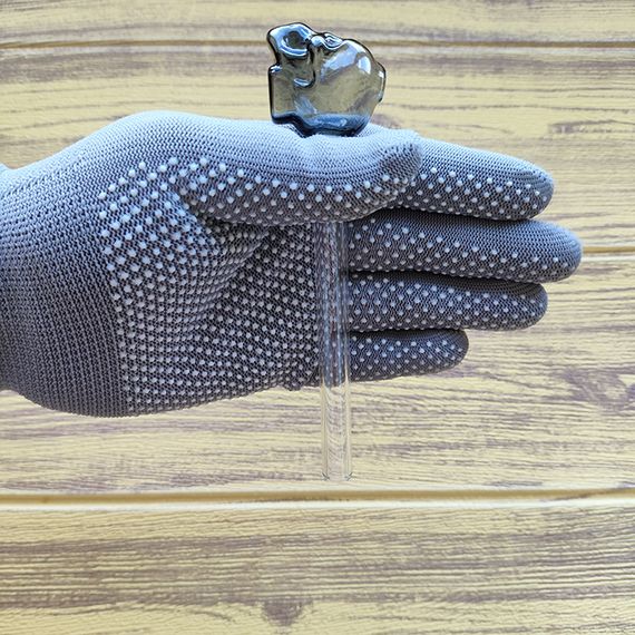 Стеклянная трубка Skull Oil Gray | Зображення 2