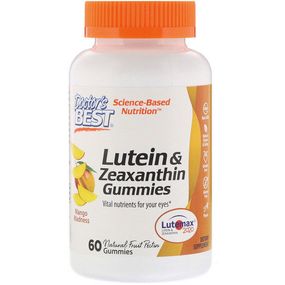 Лютеин Doctor's Best Lutein & Zeaxanthin Gummies 60 Gummies Mango Madness DRB-00512