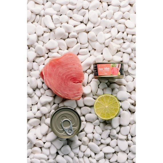 Влажный корм Savory Tuna Fillets rich in Mackerel in Jelly for Adult Cats филе тунца с макрелью в желе для взрослых котов, 70 г | Зображення 6