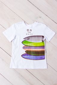 Футболка для хлопчика Носи своє 104 Білий (p-2667-105676)