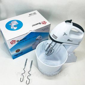 Кулинарный миксер Domotec MS-1366 2 л, Миксер кухонный стационарный Стационарный с чашей QJ-95