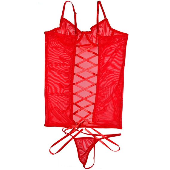 Пеньюар Babydoll 46 L/XL 925-1 | Зображення 3
