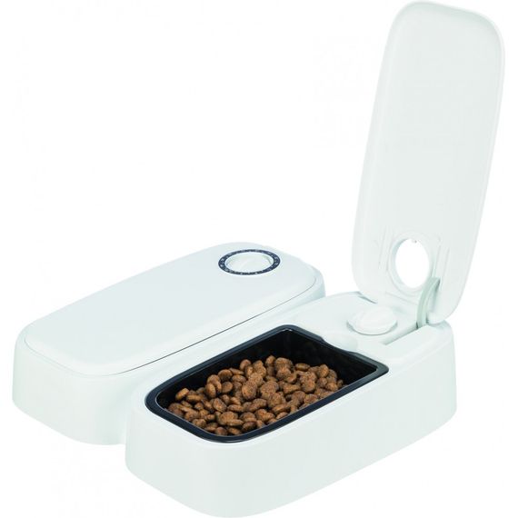 Автоматична годівниця Trixie для корму TX2 пластик 2х300 мл/27х7х24 см