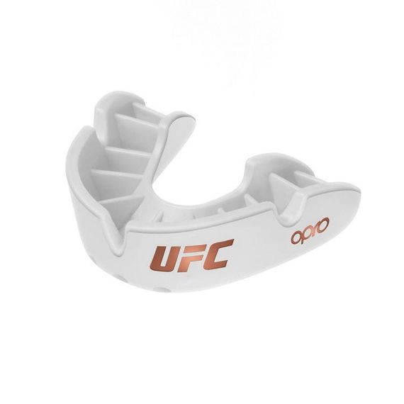 Капа боксерська OPRO Junior Bronze UFC Hologram White (art.002264002) | Зображення 1