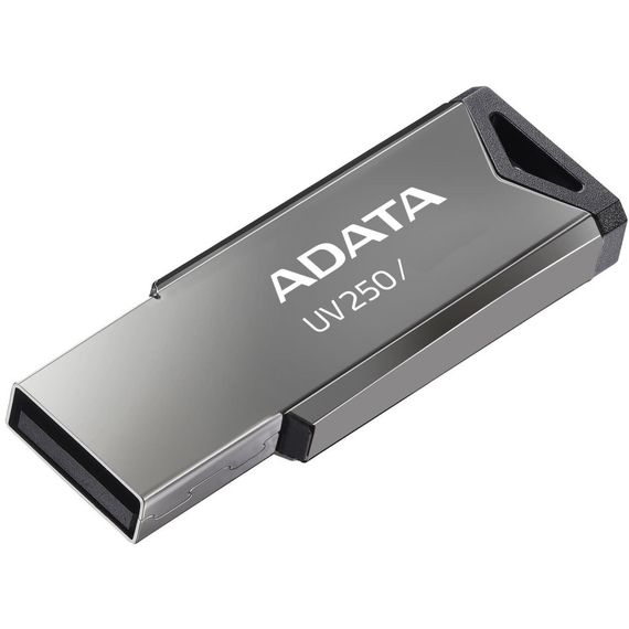 USB флеш накопичувач ADATA 16GB AUV 250 Silver USB 2.0 (AUV250-16G-RBK) | Зображення 3