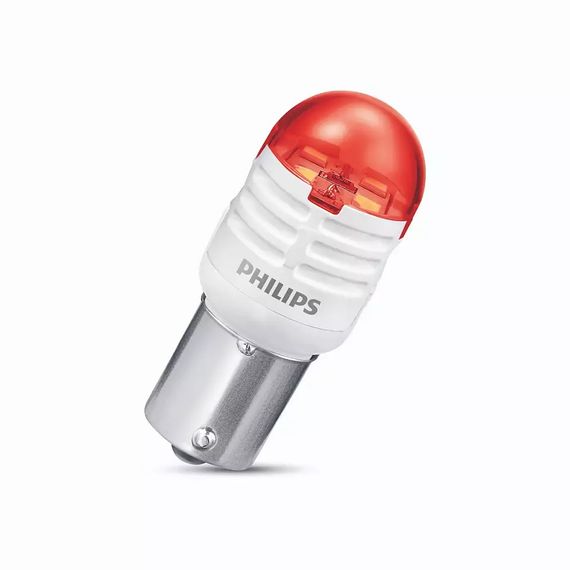 Комплект светодиодных ламп Philips 11498U30RB2 P21W LED 12V Ultinon Pro3000 RED | Зображення 1