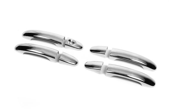 Накладки на ручки (4 шт, нерж.) для Ford Mondeo 2008-2014 гг. | Зображення 1