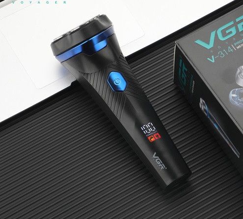 Електробритва роторна VGR V-346 BLUE, водонепроникна, LED-дисплей (46257-V-346_344) | Зображення 4