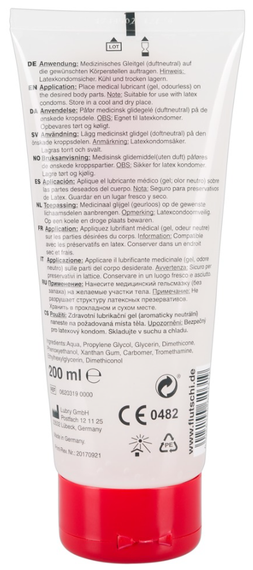 Лубрикант на водной основе Flutschi Professional 200 ml sexstyle | Зображення 1