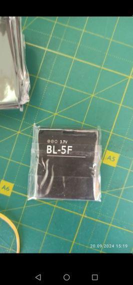 Акумуляторна батарея Nokia BL-5F 950 mAh Original | Зображення 1
