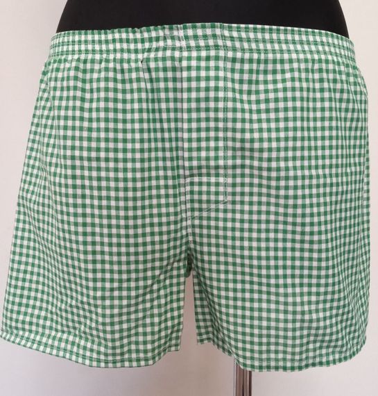 Чоловічі труси, поплін. тс-020 XL, Зелений