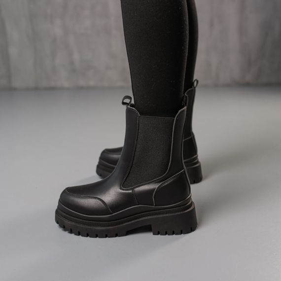 Ботинки женские Fashion Camie 3862 37 размер 24 см Черный | Зображення 2