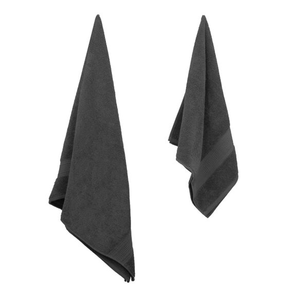 Рушник банний махровий Ardesto SuperSoft ART2270MCP 70х140 см графітовий | Зображення 4