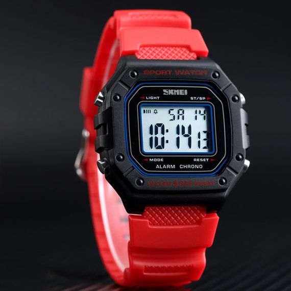 Чоловічий годинник Skmei 1496RD Red | Зображення 3