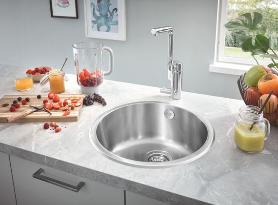 Мийка для кухні із нержавіючої сталі Grohe K200 (31720SD0) | Зображення 3