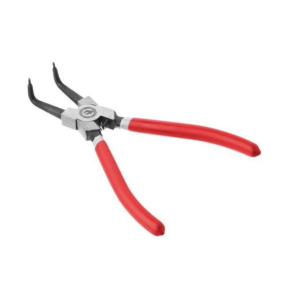 Щипці для стопорных кілець, вигнуті на стискання INTERTOOL HT-7012 | Зображення 2