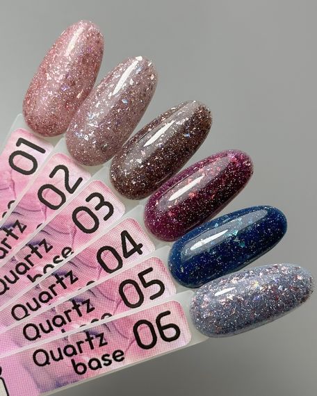 База для гель-лаку Toki-Toki Quartz Base QR04 светоотражающая 5 мл | Зображення 4