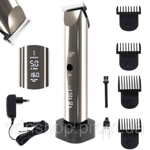 Професійна машинка для стрижки волосся на акумуляторі Adler, Домашні машинки для стрижки CX-15 | Зображення 1