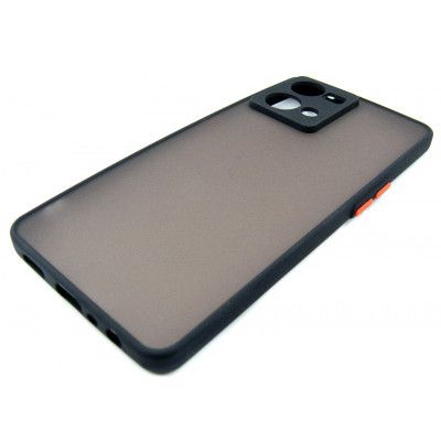 Чехол для мобильного телефона Dengos Matte OPPO Reno 7 (black) (DG-TPU-MATT-111) - Топ Продаж! | Зображення 3