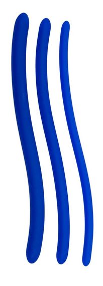 Набор уретральных стимуляторов - Blue Silicone Dilator Set sexstyle | Зображення 1