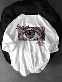 Футболка з ДТФ принтом (оверсайз)