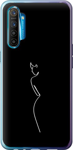 Чехол на Realme XT Силуэт1 "4590u-1868-17620"