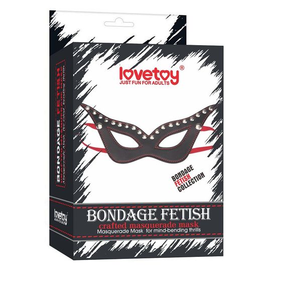 Маска - Bondage Fetish Crafted Masquerade Mask Sex Aura | Зображення 1
