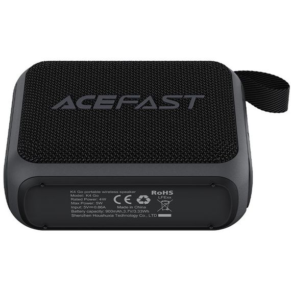 Bluetooth Колонка Acefast K4 Go Black | Зображення 6