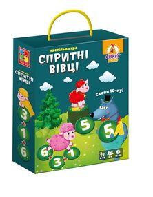 Настільна гра "Хапай 10-ку! Спритні вівці" VT8033-07 Vladi Toys, в коробці (4820234765829)