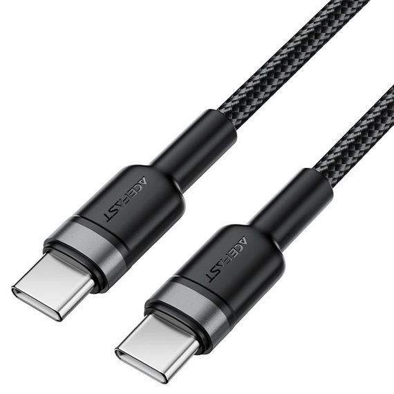 Дата кабель Acefast C22-03 Type-C to Type-C 60W (1.2m) Black | Зображення 2