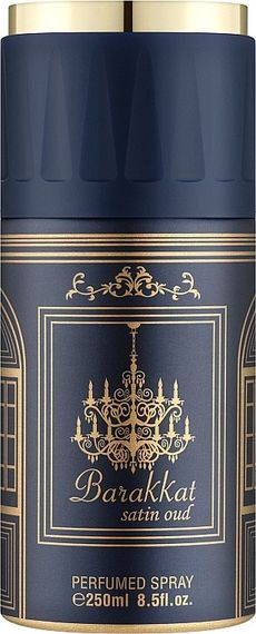 Дезодорант Fragrance World Barakkat Satin Oud жiночий дезодорант 250 250 мл