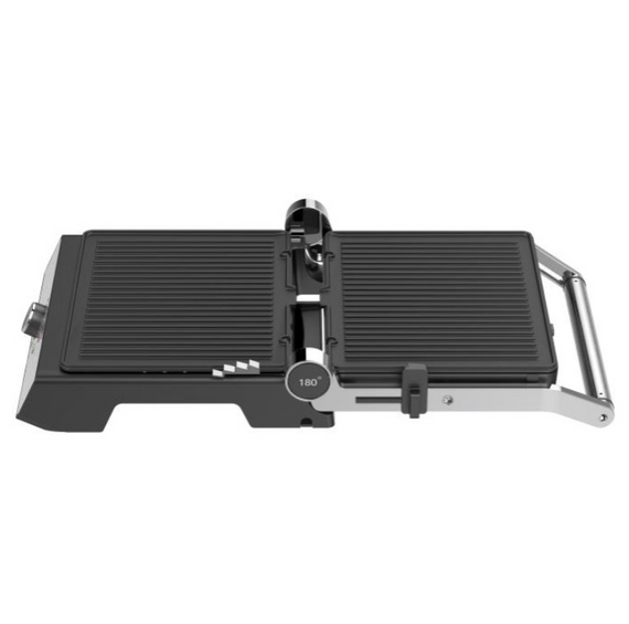 Електрогриль ROTEX RSM540-XL MasterGrill контактний гриль для м'яса, овочів, сендвічів та домашнього барбекю 2000 Вт Чорний | Зображення 3