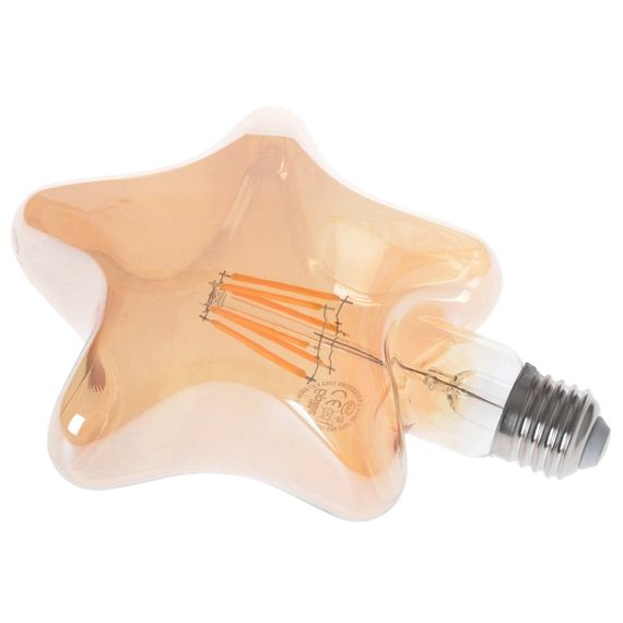 Лампа светодиодная LED 6W E27 COG WW L143 Amber 220V | Зображення 1