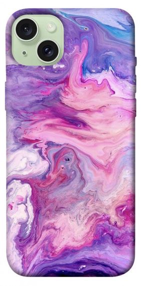 Чохол з картинкою Рожевий мармур 2 для Apple iPhone 15 Plus (6.7")