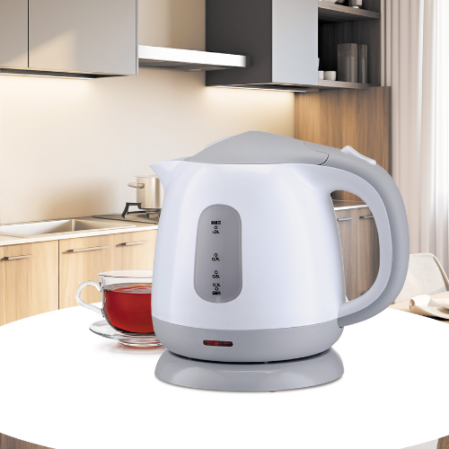 Електрочайник 1л 900-1100W пластик (диск) MR-012-GREY Maestro | Зображення 4
