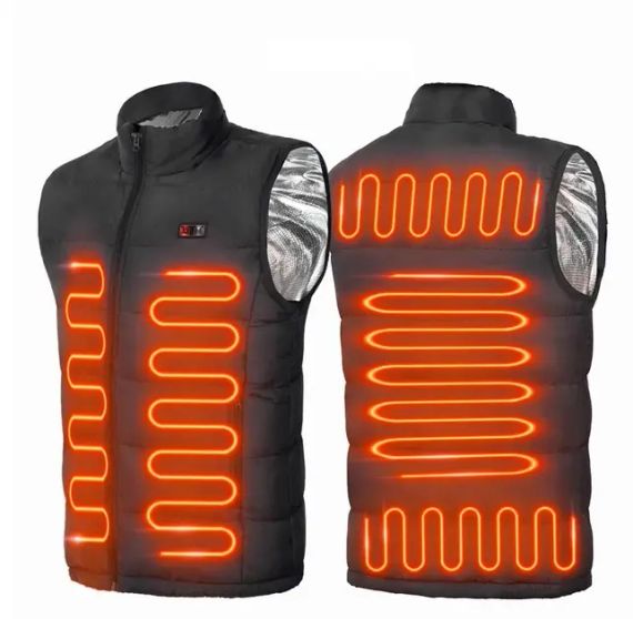 Жилет із USB підігрівом, 9 зон обігріву | Зображення 1