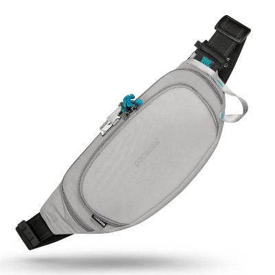 Сумка-бананка Pacsafe Eco Anti-Theft Waist Pack сірий/чорний (41104145) | Зображення 1