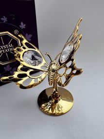 Колекційна фігурка зі стразами Butterfly 6 см