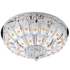 Люстра потолочная умная хрустальная E14 40W WH (BCL-619C/12)