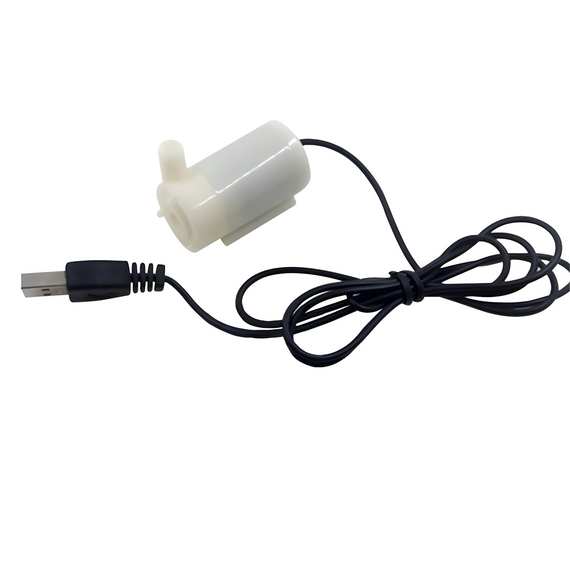 Мініатюрний занурювальний насос для акваріумів із живленням USB White | Зображення 3