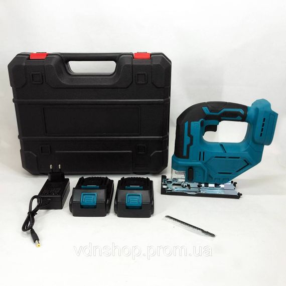 Акумуляторний безщітковий лобзик 24V з 2 АКБ у пластиковому кейсі з регулюванням швидкості та кута нахилу JO-93 | Зображення 6