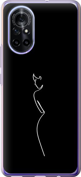 Чехол на Huawei Nova 8 Силуэт1 "4590u-2245-17620"