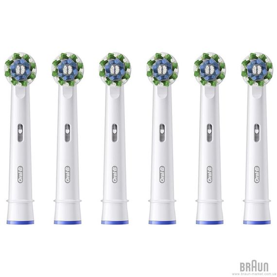Насадки для електричної зубної щітки BRAUN Oral-B Cross Action EB50RX (6) | Зображення 1