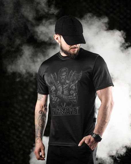 Тактична футболка Oblivion black Страху немає ДЛ6588 | Зображення 1