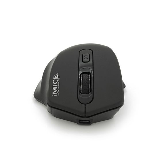 Миша бездротова iMICE G-1800, 4 кнопки, 800/1200/1600 DPI, 2.4Ghz 10м, Windows XP/Vista/Win7/8/10 Mac OS X, Rechargeable, Black, | Зображення 4