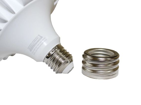 Аккумуляторная LED-лампа AY-915  50W в патрон • Светодиодная лампа с аварийным питанием для дома, дачи, гаража и отключений света | Зображення 3
