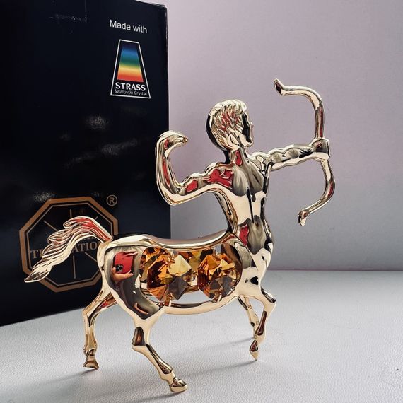 Зодіак-фігурка зі стразами Sagittarius 9 см | Зображення 1